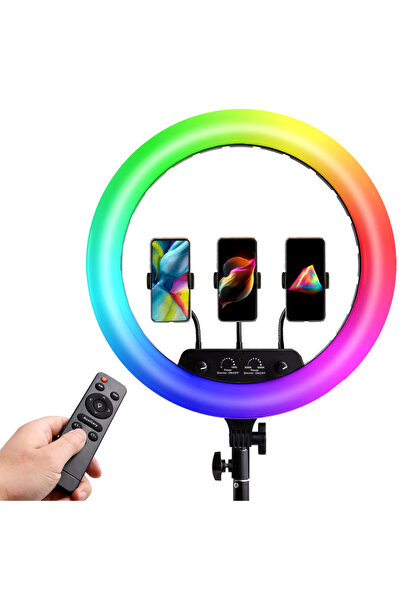 AMİDA Adonis Glrtech Led Srl 22 Inç Mega Boy Ring Light Led Halka Ljj22