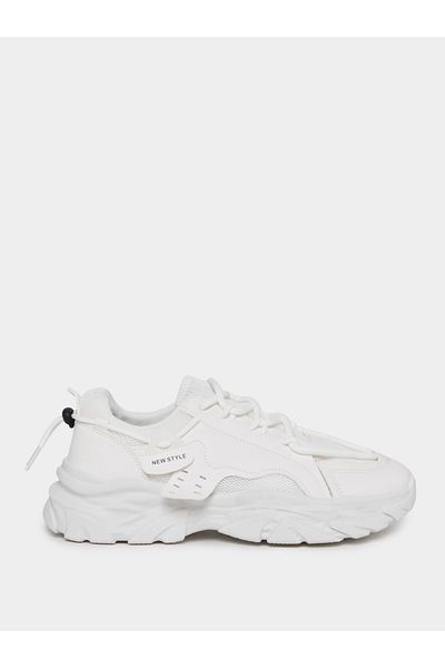 Styli Lace Up Closure Chunky Sneakers