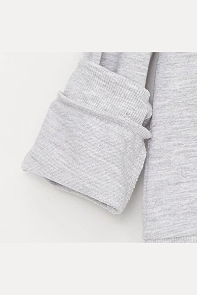 Chandraswear Girl's Sweatshirt Printed Gray- Serena