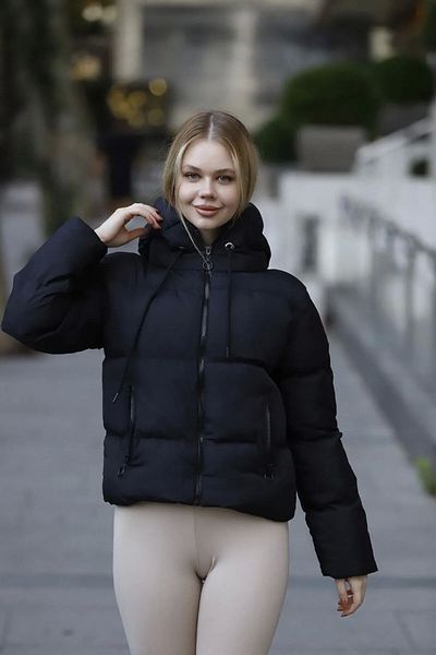 SETSE Hooded Puffer Jacket with Zipper