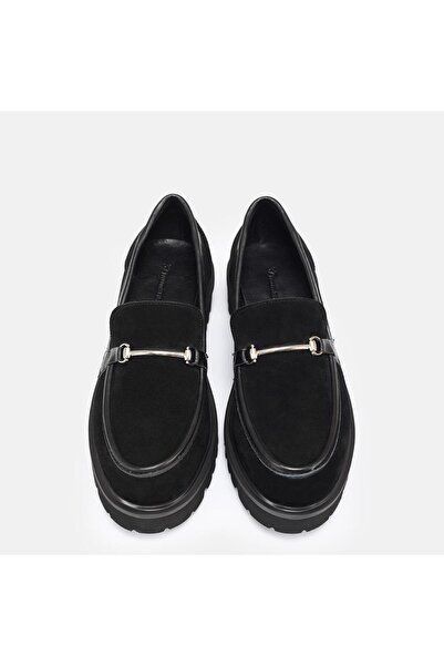 37Numara BÜYÜK NUMARA LOAFER AYAKKABI TOKALI HAKİKİ DERİ 41-42-43-44-SİYAH