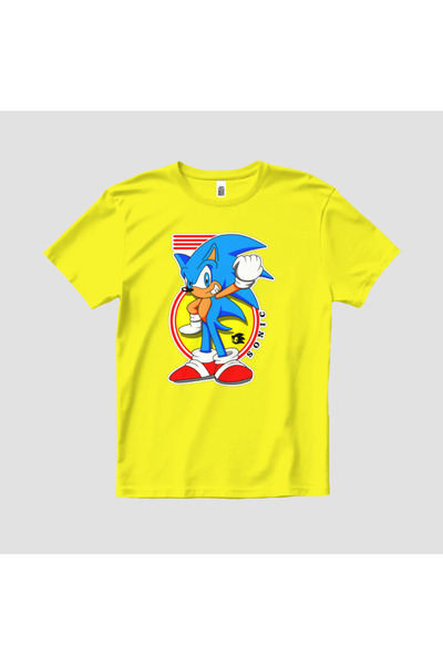 Built By Crazy تي شيرت سونيك فنجر للأطفال للجنسين