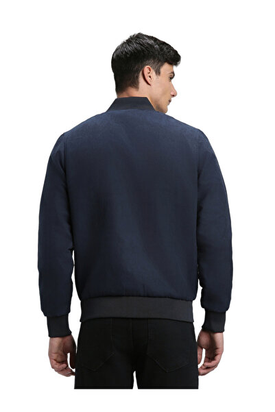 Dennis Lingo By Styli Regular Fit Suede Look Bomber Jacket