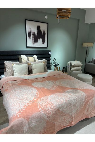 Sesli Softy Series Acrylic Soft Thick King Size Blanket 200X220 Size 500Gr / M2 Weight