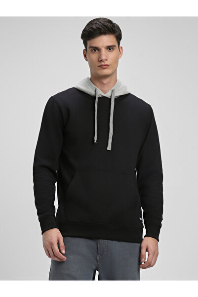 Dennis Lingo By Styli Color Block Hoodie with Front Pocket