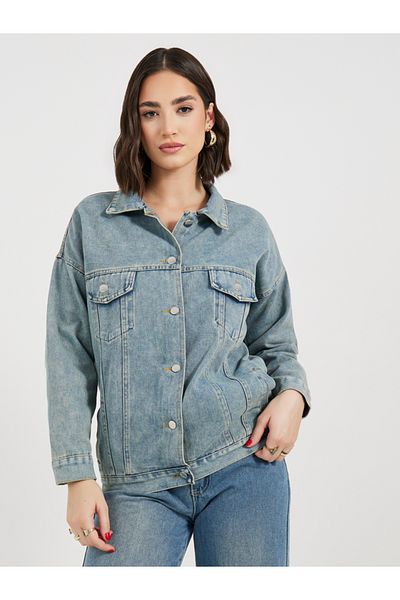 Styli Regular Fit Regular Length Denim Jacket