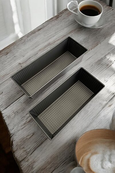 Dore Voir قالب كيك/خبز من التفلون مقاس 2، مقاوم للحريق وغير لاصق - مقاس 25.5 ...