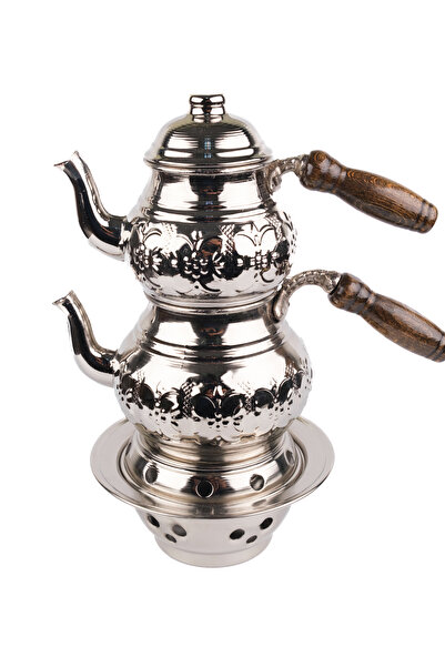 Zinnun Osmanlı Ocaklı Küçük Boy Çaydanlık