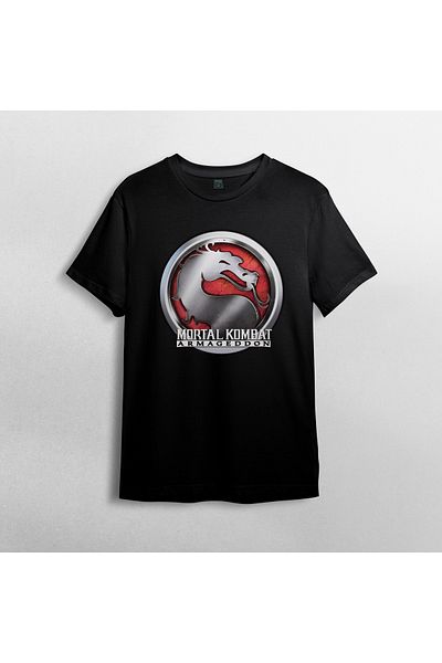 Pixxa Μπλουζάκι Mortal Kombat Armageddon Crewneck 100% βαμβακερό - Μοντέλο 1