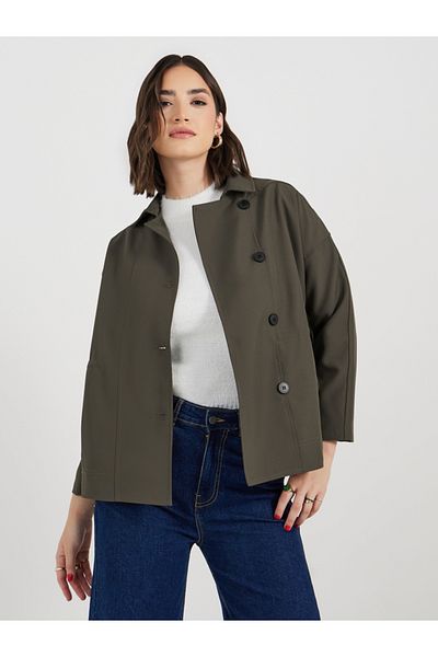 Styli Oversized Longline Utility Shacket