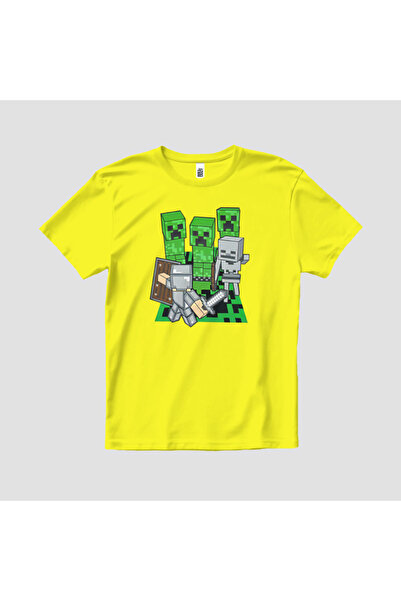 Built By Crazy Minecraft unisex dečija majica