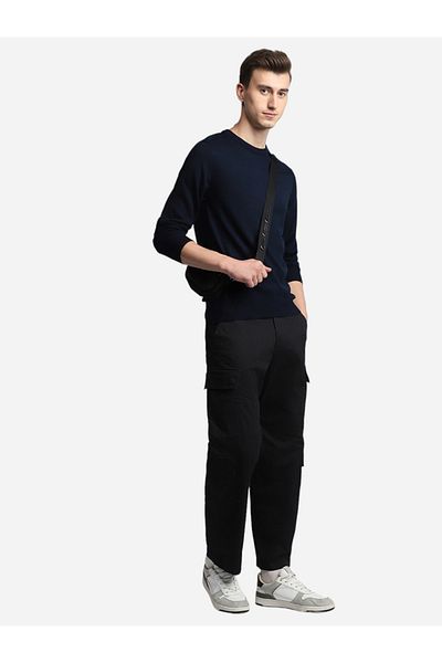 Dennis Lingo By Styli Round Neck Slim Fit Sweater