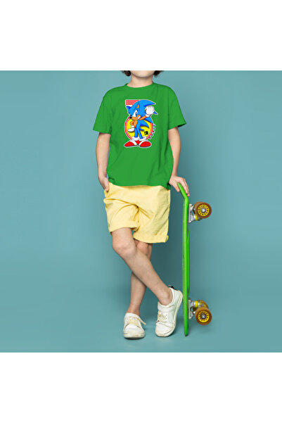 Built By Crazy Παιδικό μπλουζάκι Sonic Finger Unisex