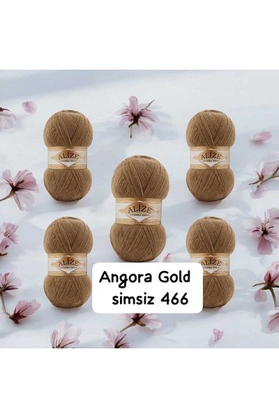 ÇEÇEN HOME (5 Τεμάχια) Alize Angora Gold 466 (100gr 500mt)