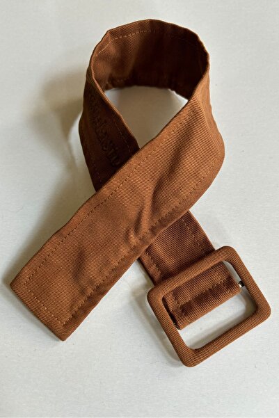 PASTELASTORE Taba Tokalı Pamuk Gabardin Kol Kemeri (SADECE KEMERDİR)