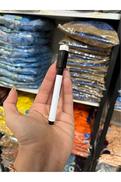 BALON HOME Erasable Blackboard Pen Board Marker Single Color (Black)