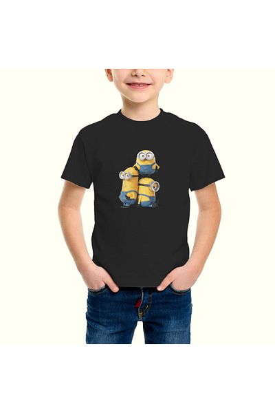Built By Crazy Tricou pentru copii Minion Triple Unisex
