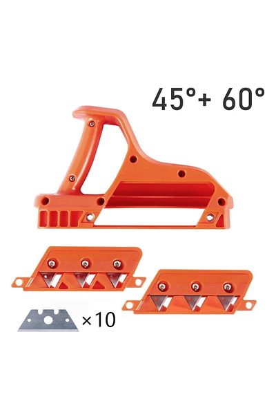 Choice 45 And 60 Degree 1pc Plasterboard Quick Cutter Gypsum Board Hand Plane Drywall Edge Chamfer 45°/60°