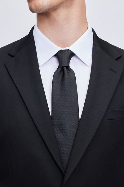 Hatemoğlu Black Classic Tie