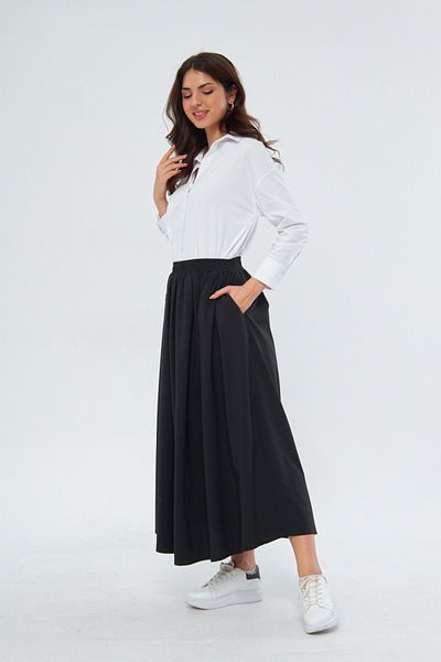 PASTELASTORE Fusta lungă cu volan 1170 - 94cm