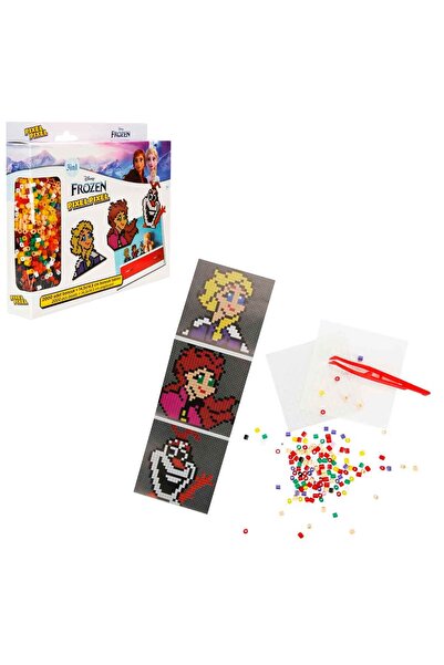 OEM 3in1 Disney Frozen Pixel Pixel Boncuk Aktivite ve Oyuncak Seti