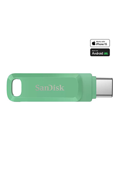 SanDisk Ultra Dual Drive - USB Type-C 128Gb Flash Memory Absinthe Green Sdddc3-128G-G46Ag