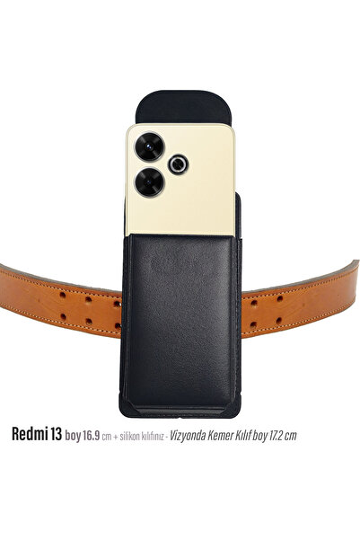 EXENAR Redmi 13 Belt - Husă pentru talie și cu clapă