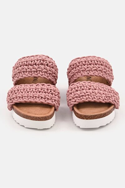 XOXO Women Slip On Cork Sandals, Brown