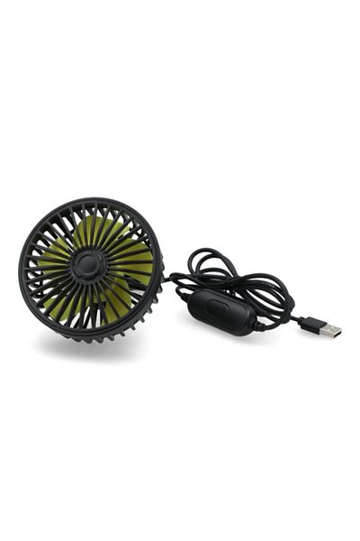AUTOSMART مروحة سيارة تعمل بمنفذ USB برأس واحد T27424