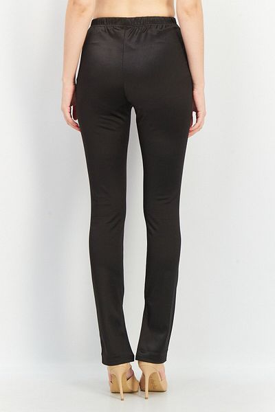 Asos Design Women Skinny Fit Solid Pants, Black