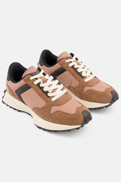 Tapout Men Lace Up Training Sports Shoes, Brown