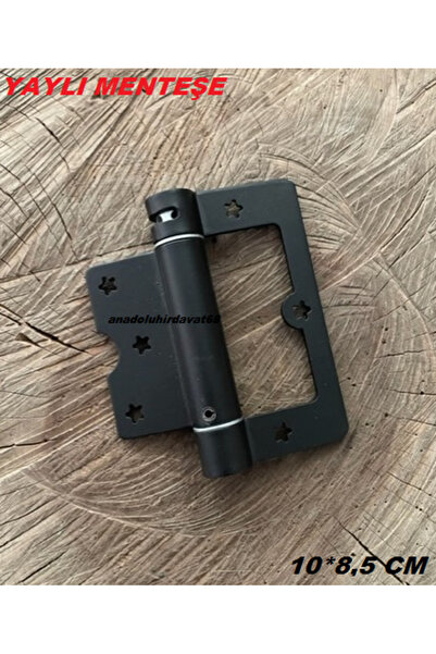 OZK SİYAH RENK YAYLI MENTEŞE YAYLI KAPI MENTEŞESİ YAYLI DOLAP MENTEŞESİ 1ADET