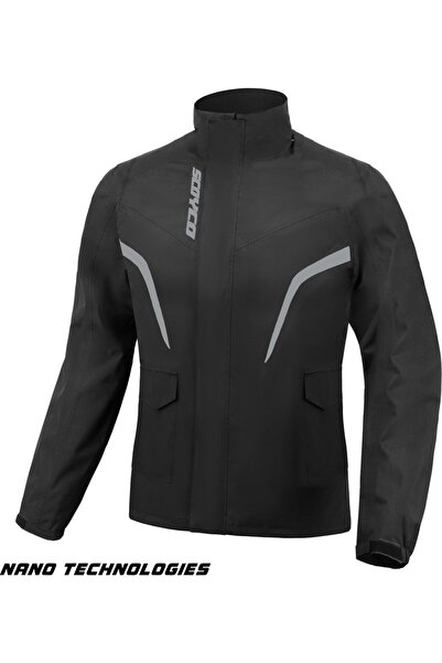 Windtech Scyc Raincoat Rc10 Top and Bottom Set Black XXL