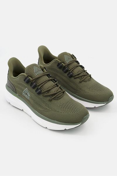 RBX Men Lace Up Training Sport Shoes, Khaki