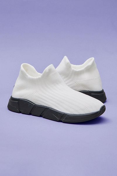 Katia&Bony Relax Kids Sock Shoes White