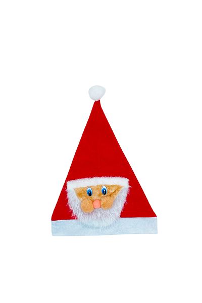 Yusuf Dirik YD Party Supplies Christmas Hat with Santa Claus Figure