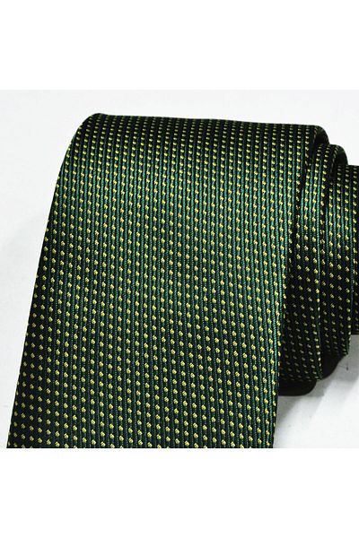 Eyida Polka Dot Jacquard microfiber Tie - Handmade BOU013