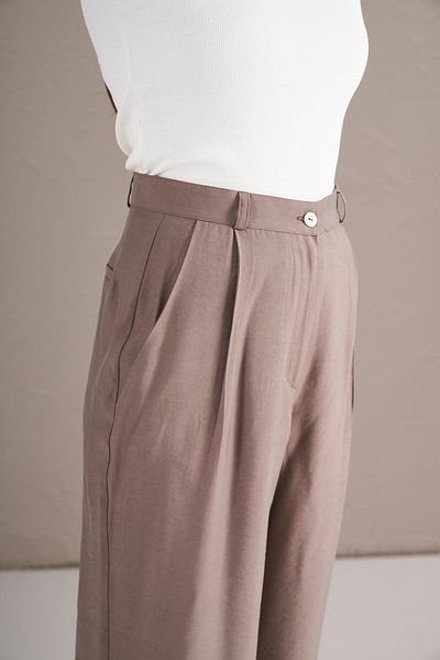 Mevra Mink Palazzo Trousers