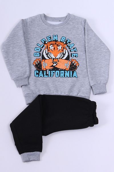 HÇM Boy's 3 Thread Tracksuit Set - Character Printed E7