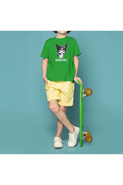 Built By Crazy Παιδικό μπλουζάκι Kuromi Skull Unisex