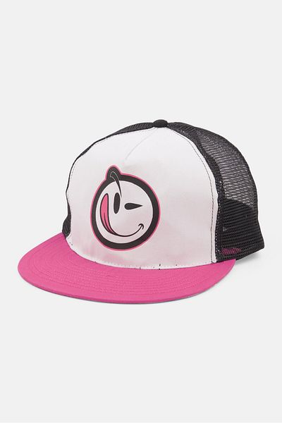 Yums Men Printed Adjustable Cap, Pink