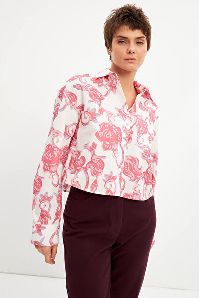 STELLA PULVIS Πουκάμισο με ροζ σχέδιο