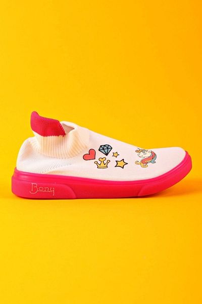 Katia&Bony Обувки Pinky Unicorn Sock White
