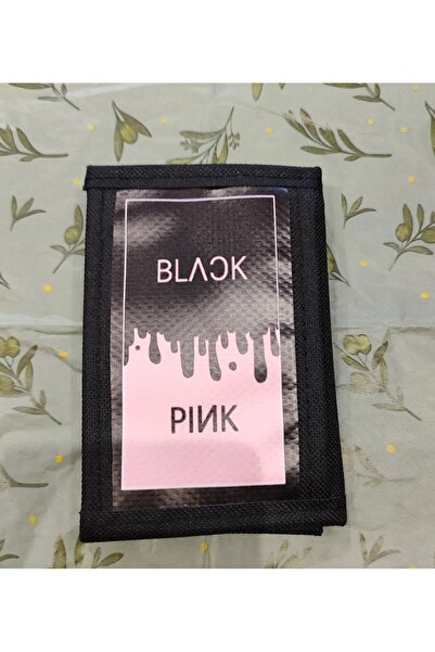 bundle island Portofel cu figuri roz negru