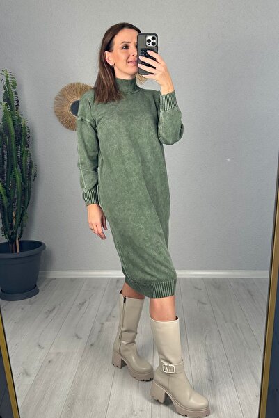 lady special Πλεκτό Φόρεμα - Υπερμεγέθη Πλεκτό Σχέδιο