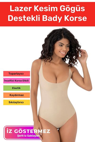 Armoris Special Production Non-Marking Non-Slip Shaping Laser Cutting Bady Corset with Chest Support