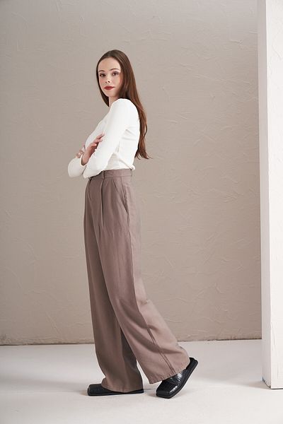 Mevra Mink Palazzo Trousers