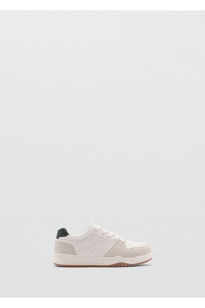 MANGO Kids Karma leather sneakers