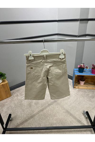Cool Exclusive Αγόρι 100% βαμβακερό σορτς Gabardine διπλής τσέπης