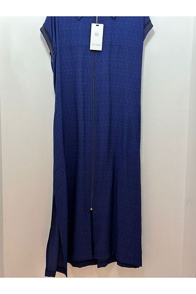 FUAT GÜRSEN Zippered Vest with Chain Detail